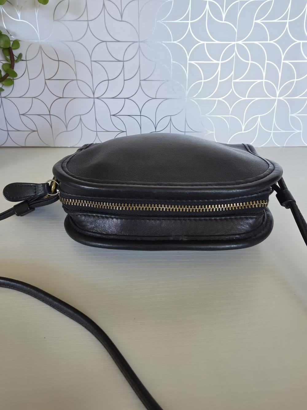 vintage Coach Metropolis Zip Mini Bag with Gold Hardware - Picture 8 of 13
